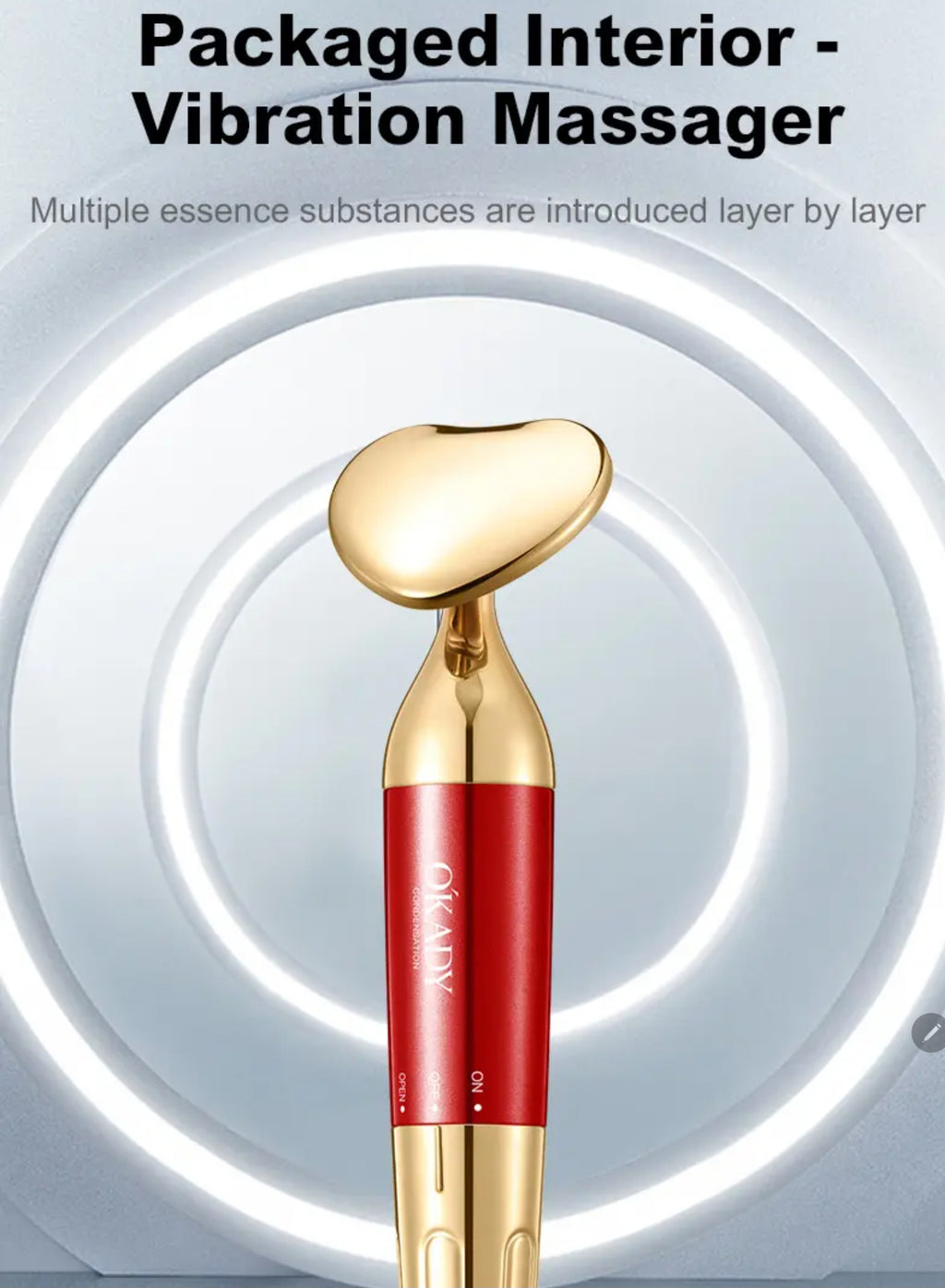 Zestaw na prezent OKADY Ruddy Anti-Aging Glow Skin Care Set – Kompleksowa pielęgnacja przeciwstarzeniowa z efektem rozświetlenia