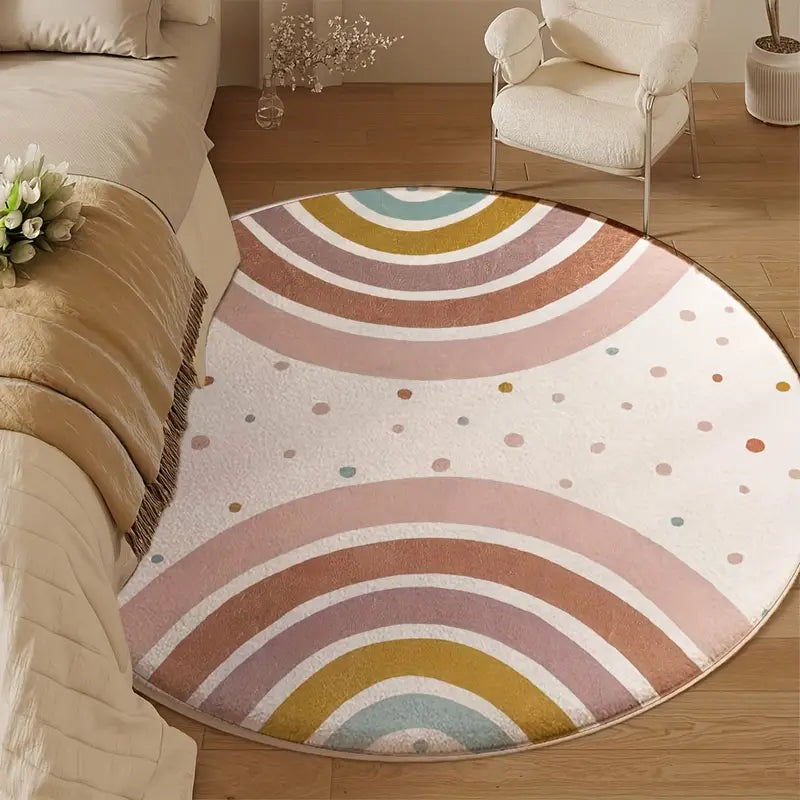 Aksamitna mata okrągła Rozmiar: Średnica /120CM