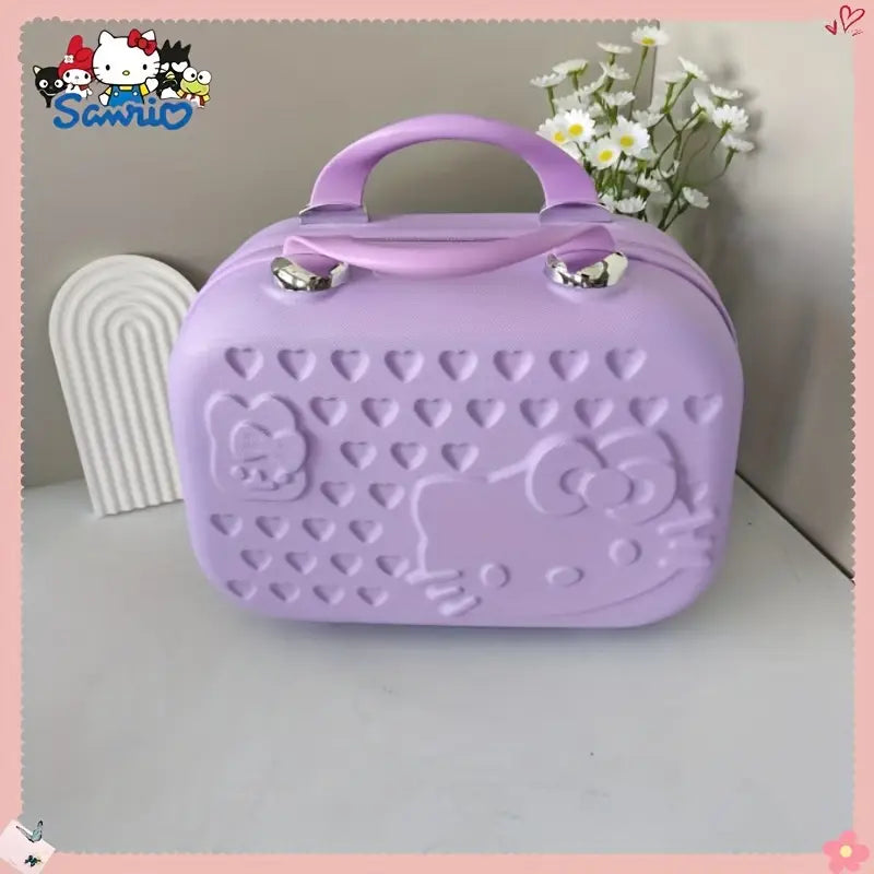 Różowa Kosmetyczka na Zamek 35.56 cm Hello Kitty