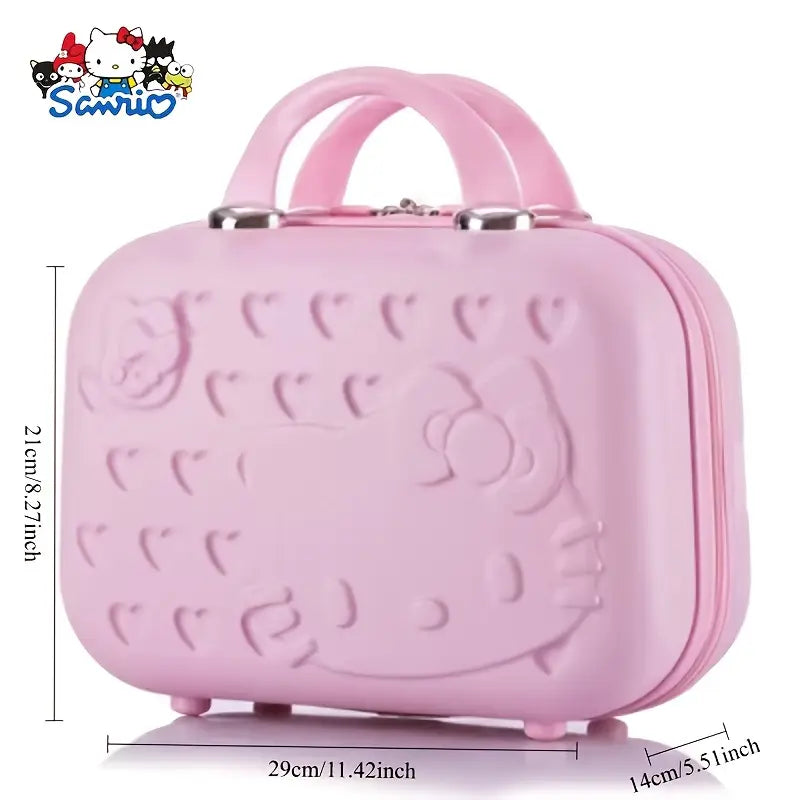 Różowa Kosmetyczka na Zamek 35.56 cm Hello Kitty