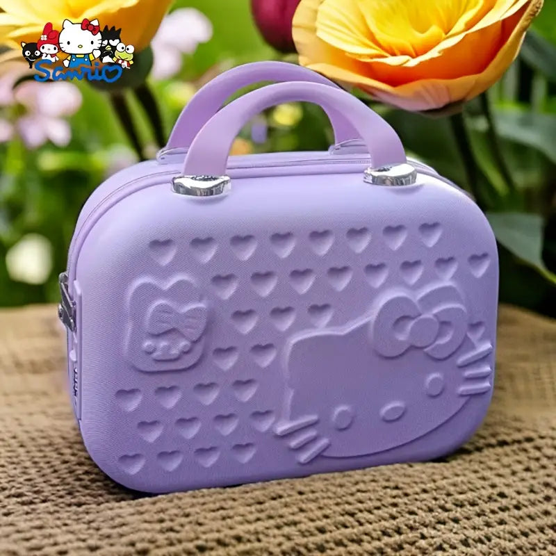 Różowa Kosmetyczka na Zamek 35.56 cm Hello Kitty