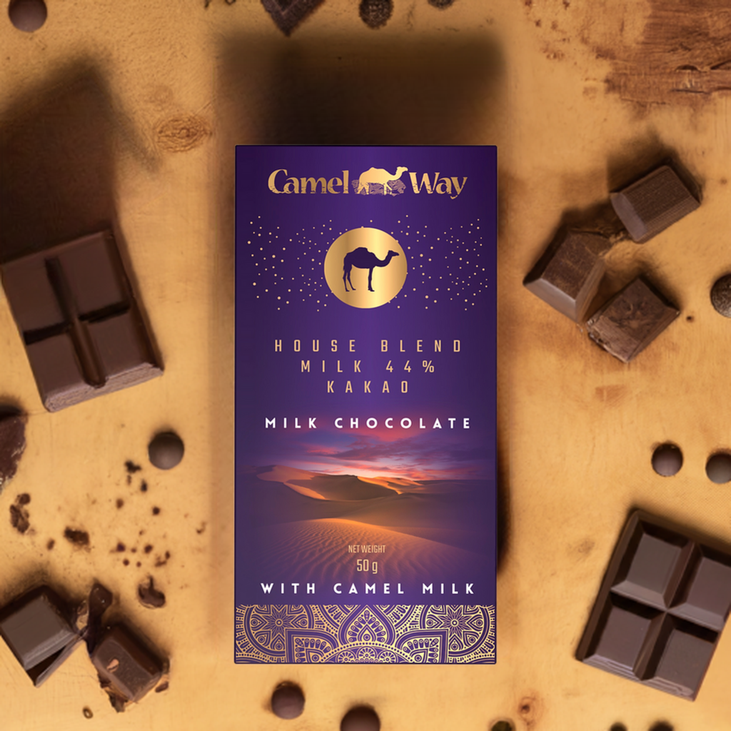 Handmade Camel Milk Chocolate | 44% Cocoa