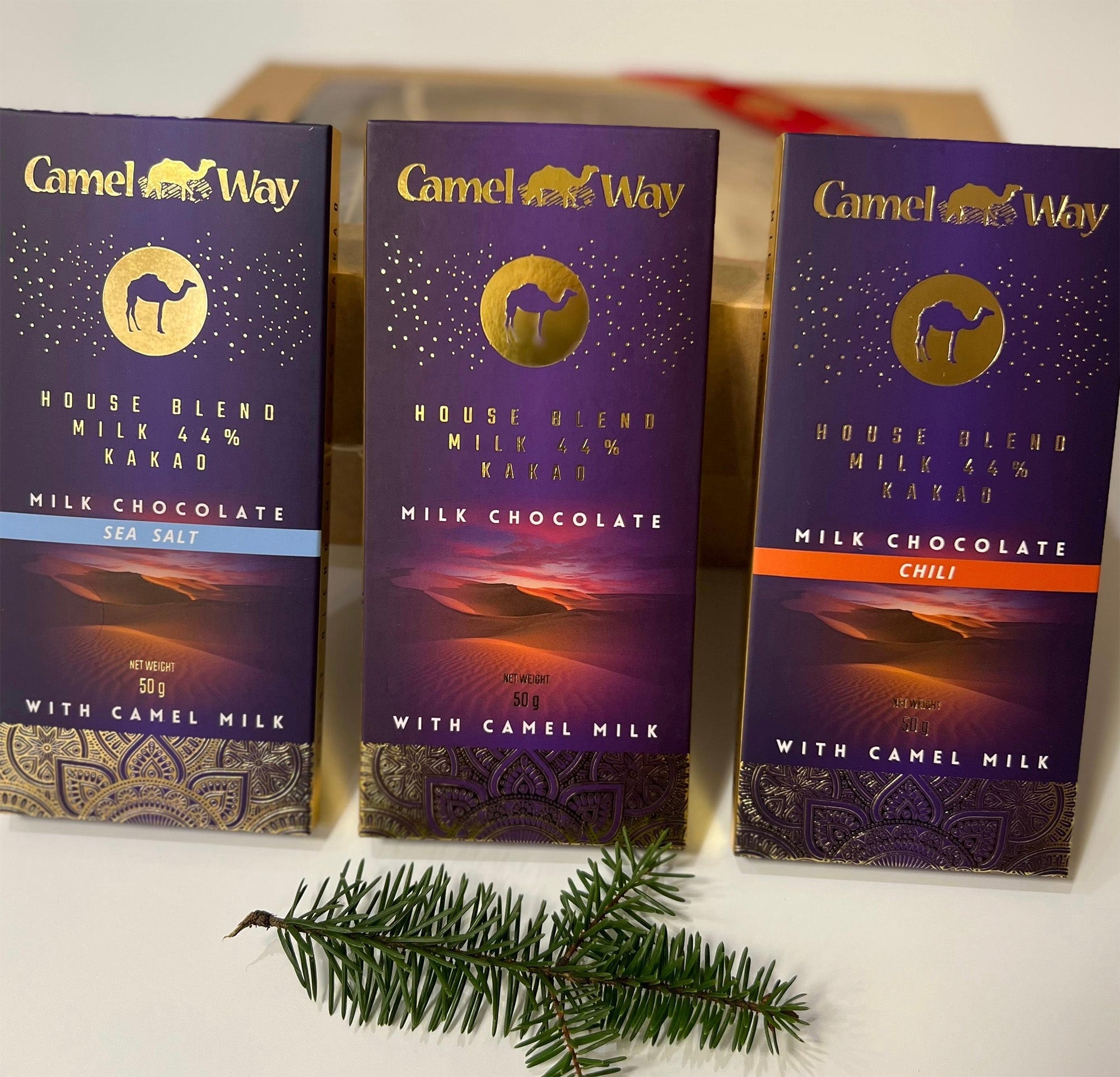 Handmade Camel Milk Chocolate | 44% Cocoa