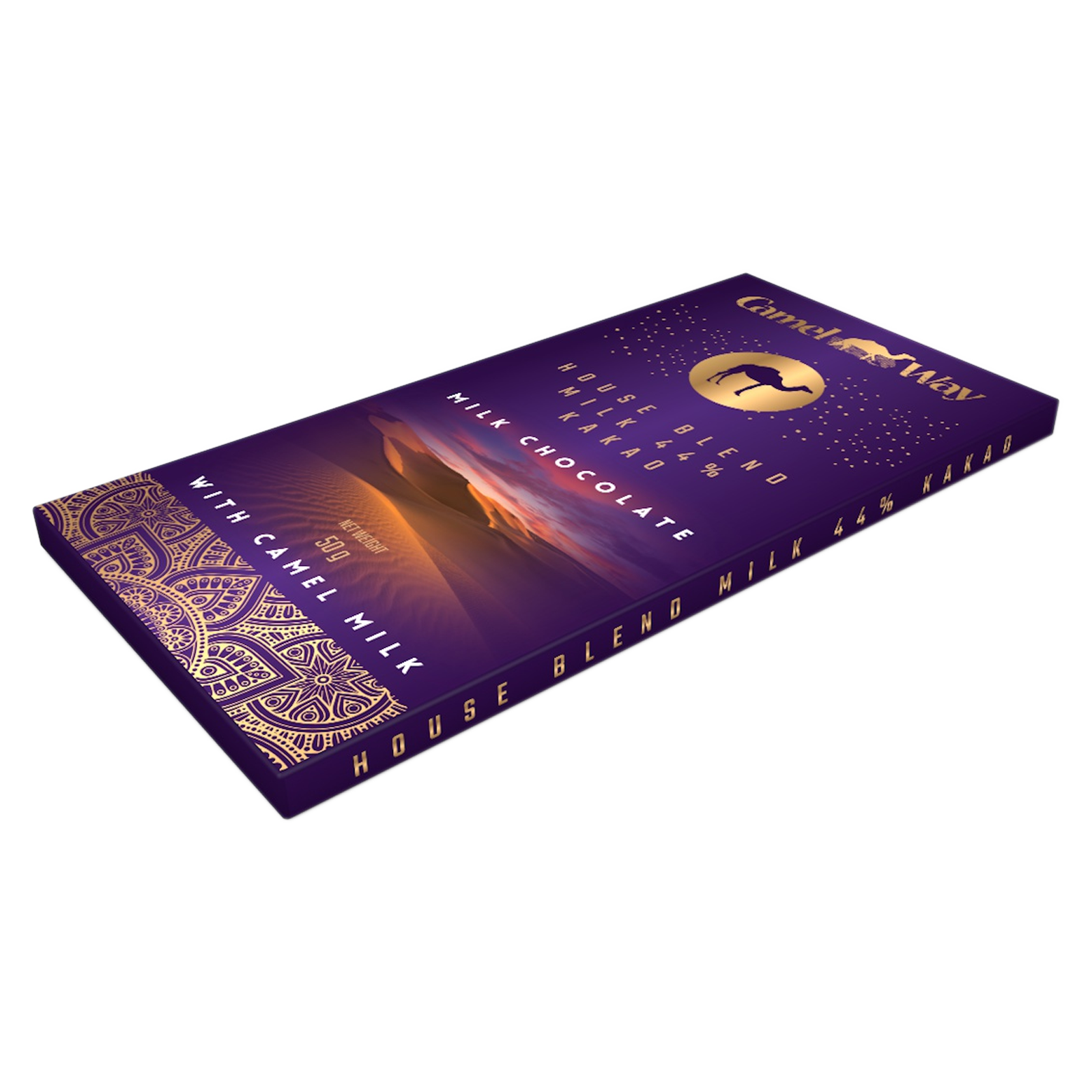 Handmade Camel Milk Chocolate | 44% Cocoa