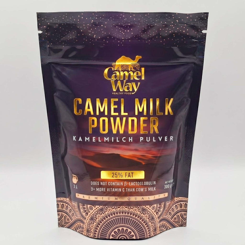 Camel Milk Powder 3L (300g) - 100% Pure A2 Whole Milk, Lactose Free, Natural Lactoferrin-0