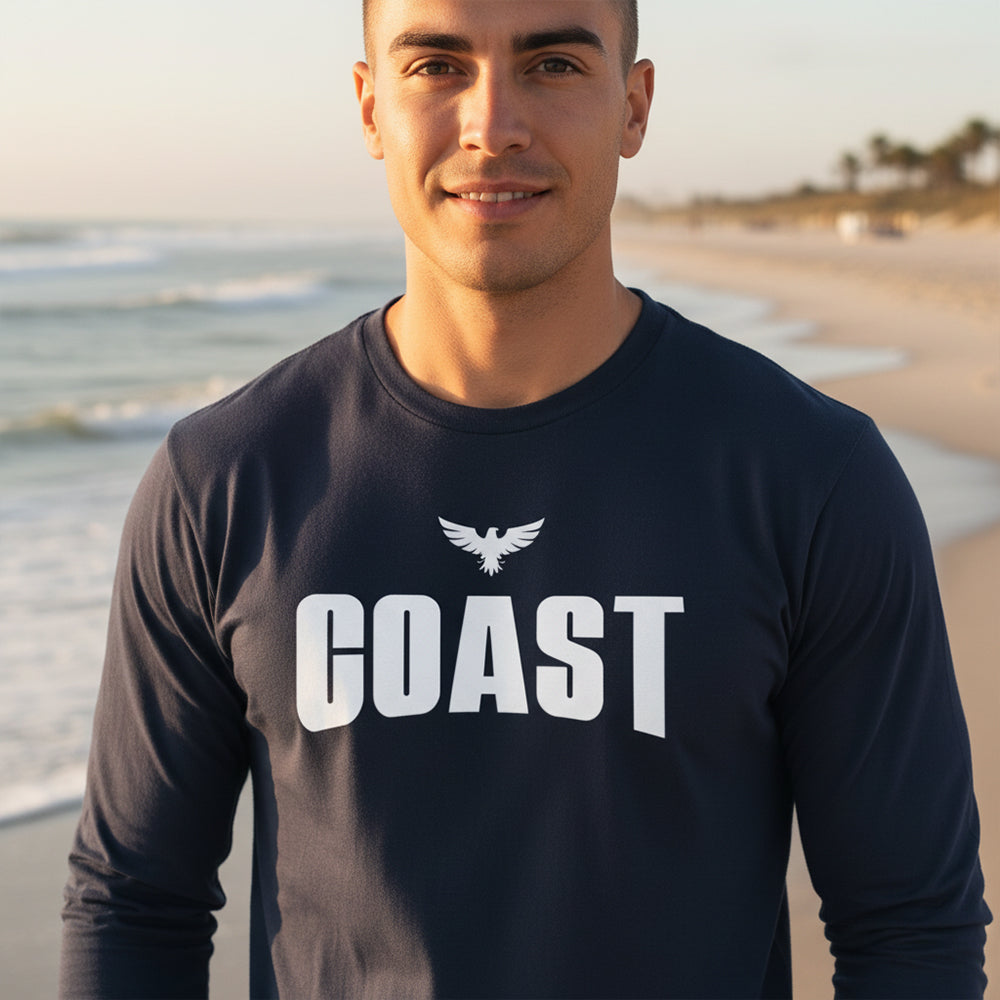 Find Your Coast® All-Season Essential Long Sleeve Tees