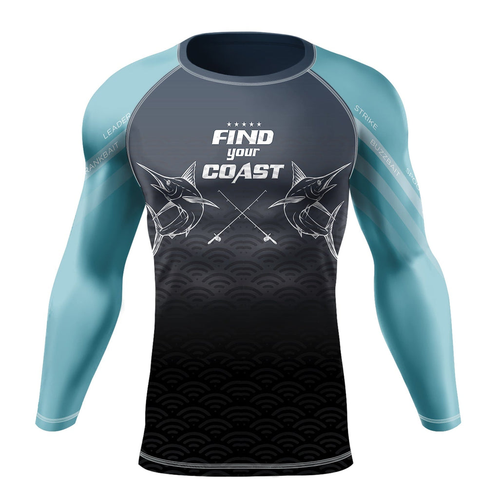 Find Your Coast® Offshore Fishing UPF Rash Guard