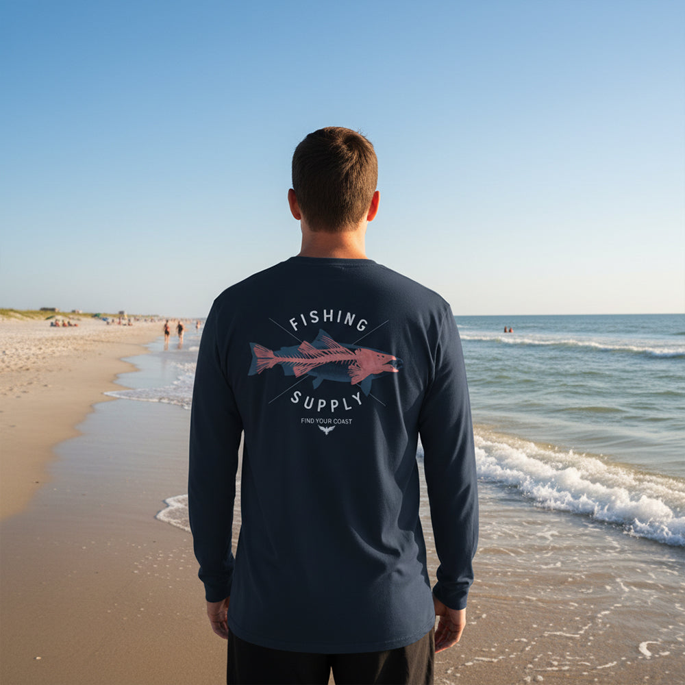 Find Your Coast® Fishing Supply All-Season Essential Long Sleeve Tees