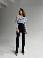black petite pants