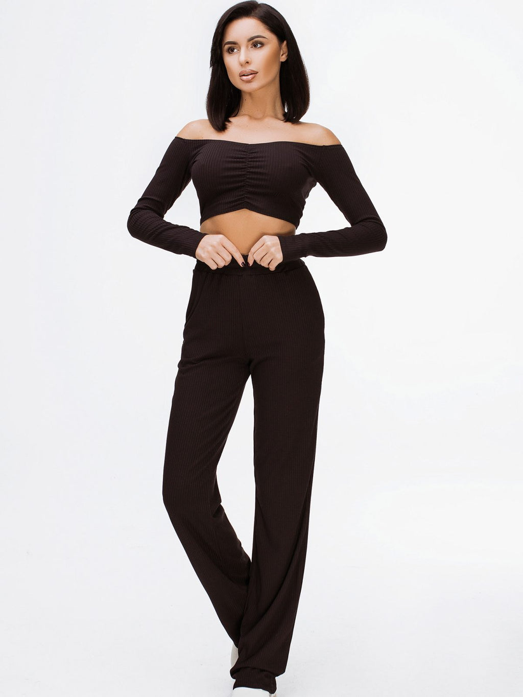 women's black tracksuits 