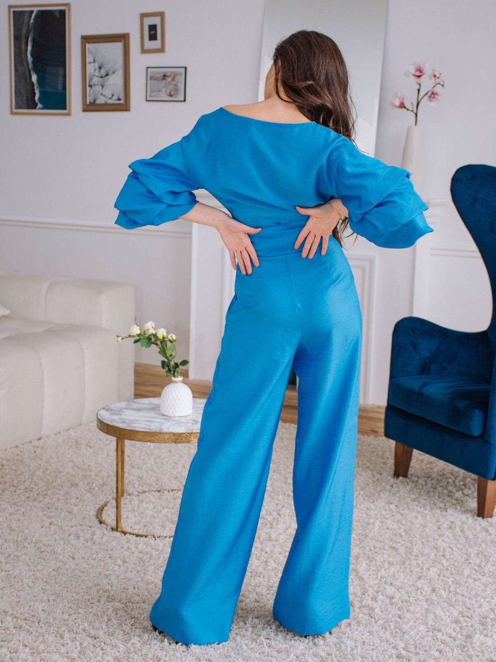 Breezy Elegance Linen Set