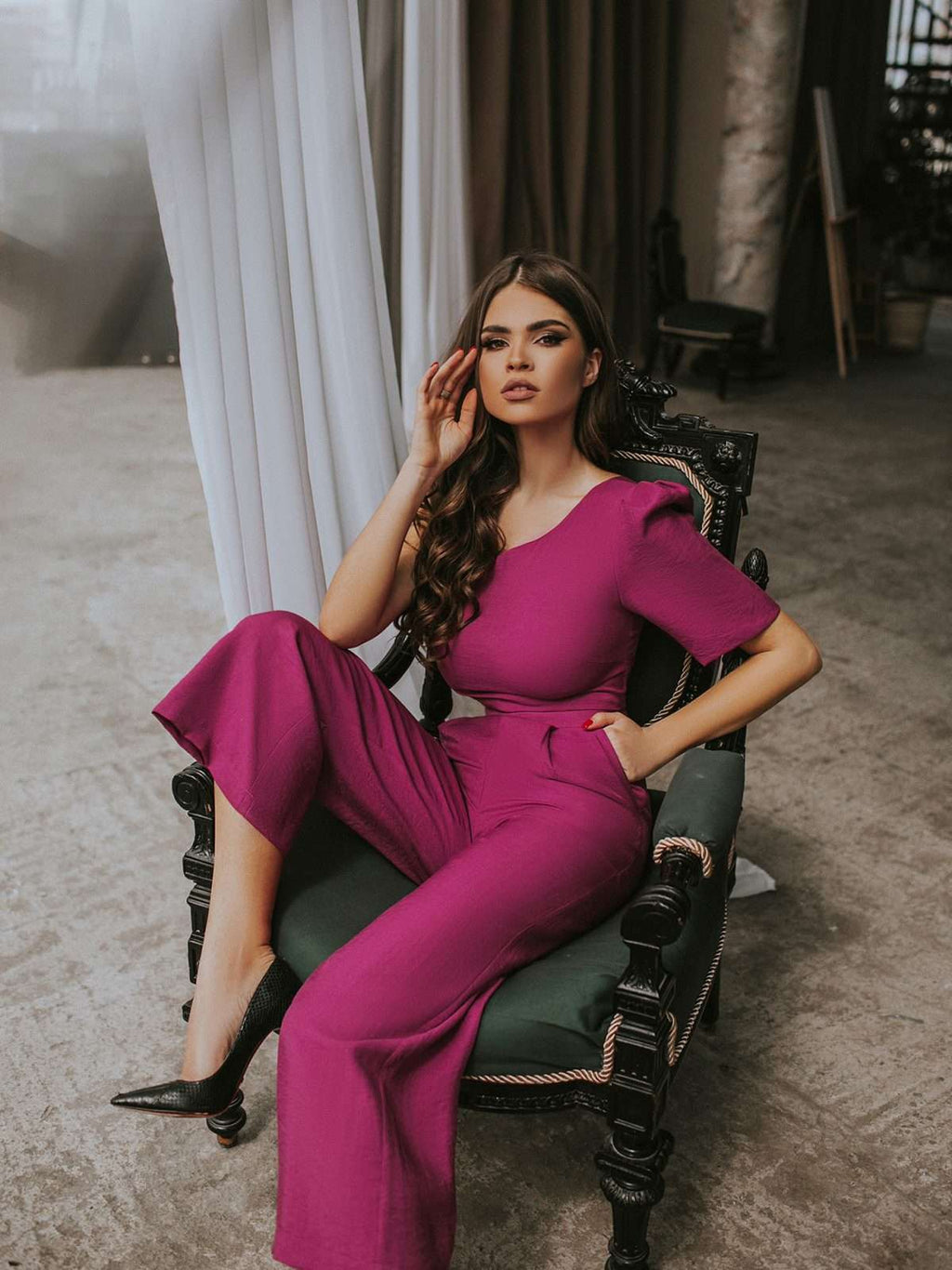 Blush Bloom Linen Set