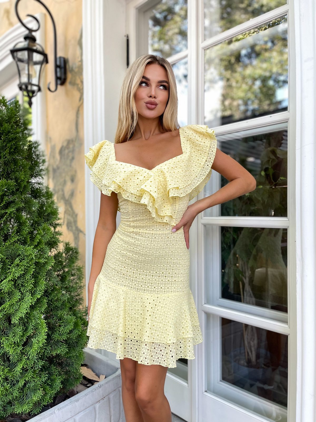 Sunshine Radiance Mini Dress
