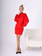 Sleek Silhouette Mini Dress