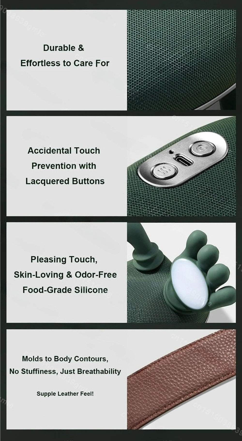 MASAŻER SZYI KARKU RAMION PLECÓW -Całego ciała- DŁONIE MASUJĄCE-VIDEO!