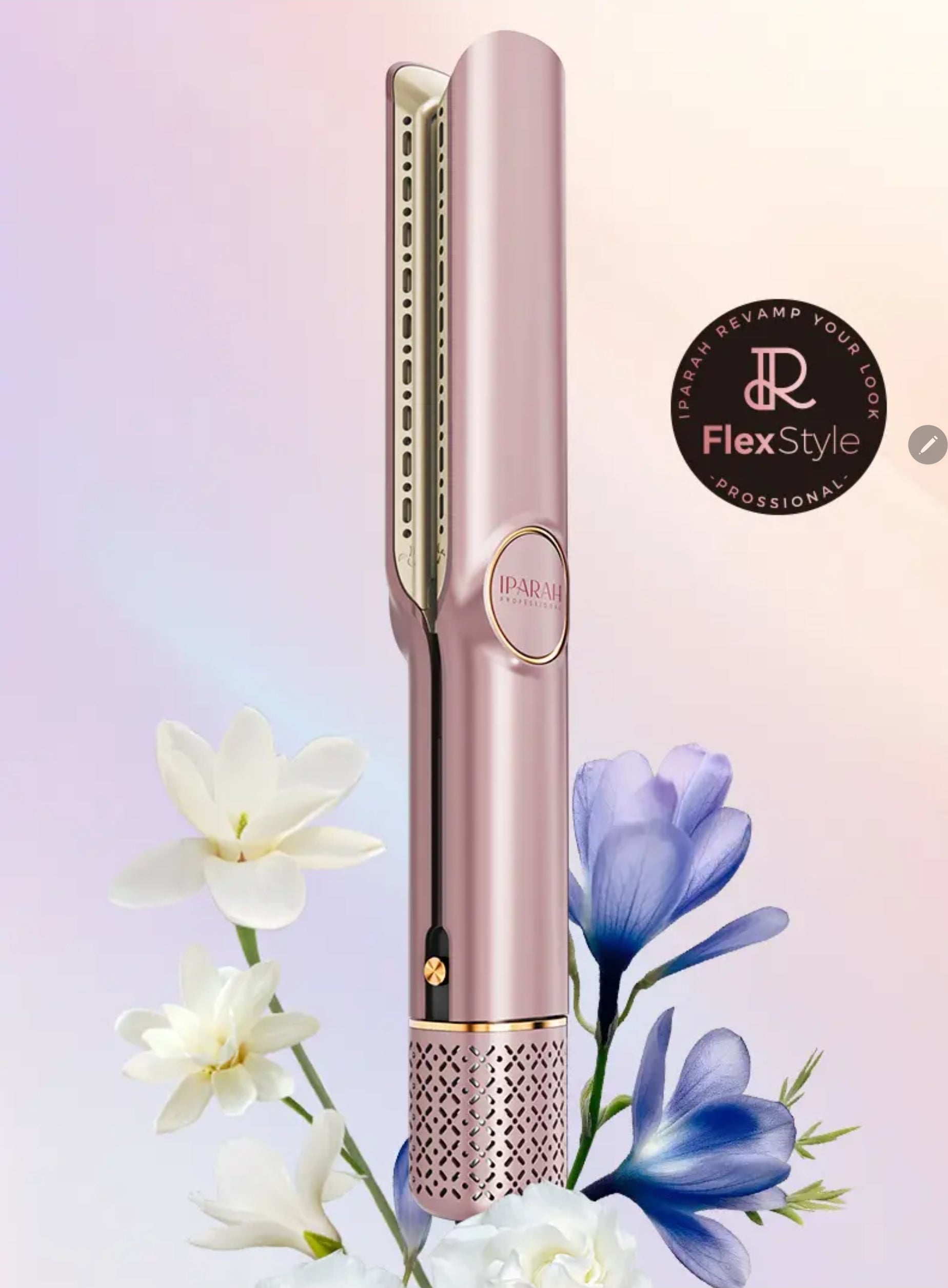 Prostownica i suszarka do włosów2w1 różowa-piękne etui.Doskonała na PREZENT!