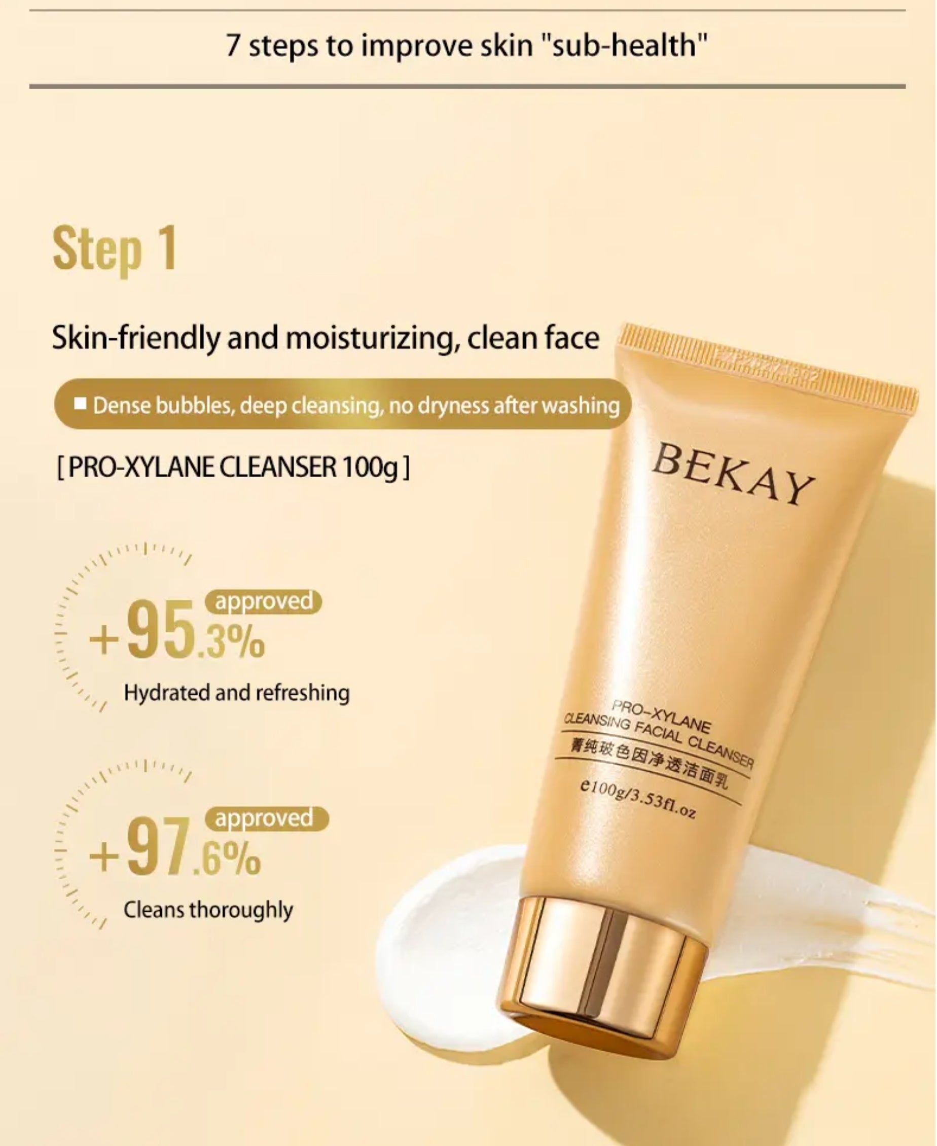 Zestaw na prezent. Kompletny luksusowy rytuał przeciwzmarszczkowy z Pro-Xylane, peptydami i niacynamidem