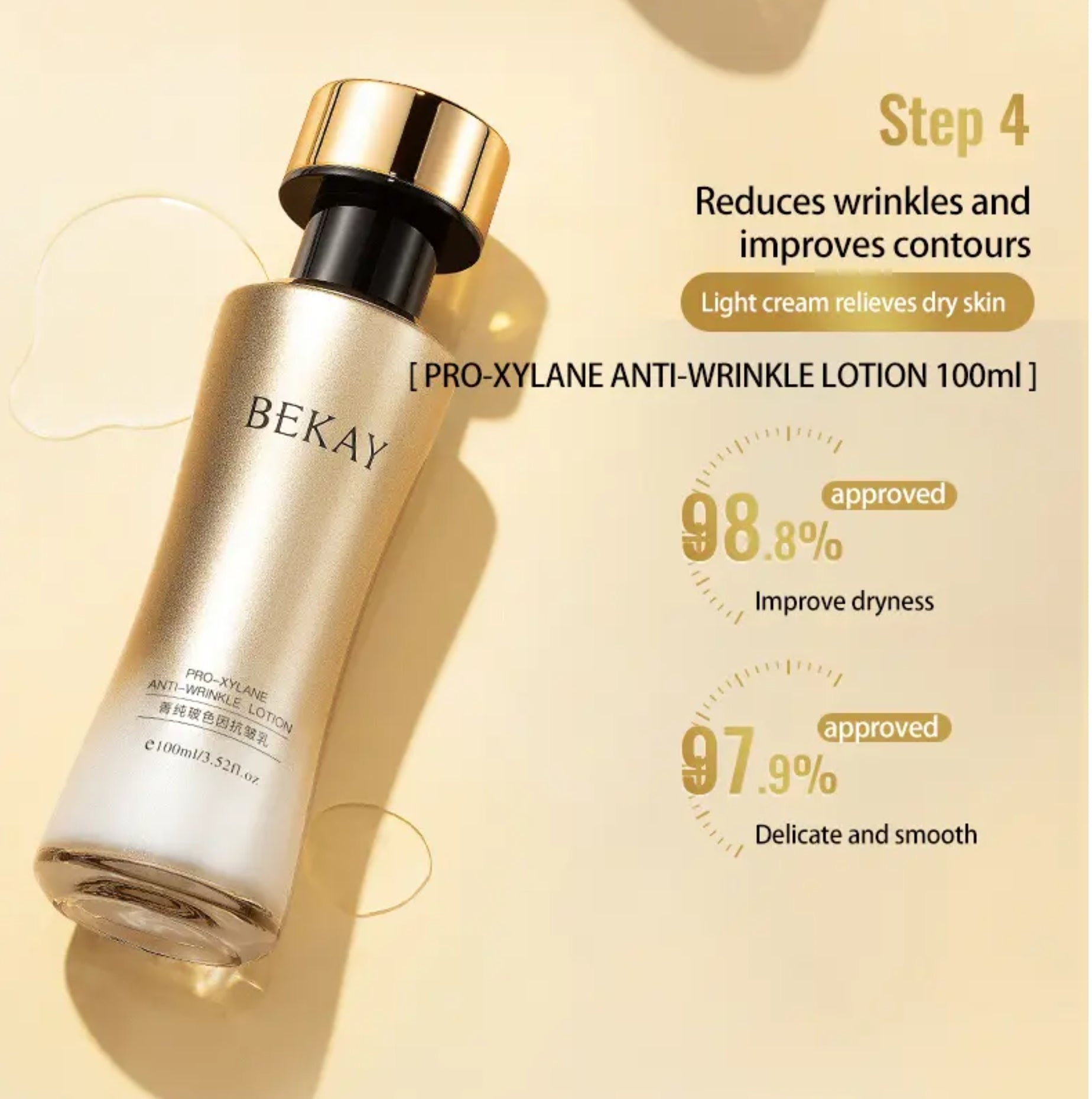 Zestaw na prezent. Kompletny luksusowy rytuał przeciwzmarszczkowy z Pro-Xylane, peptydami i niacynamidem