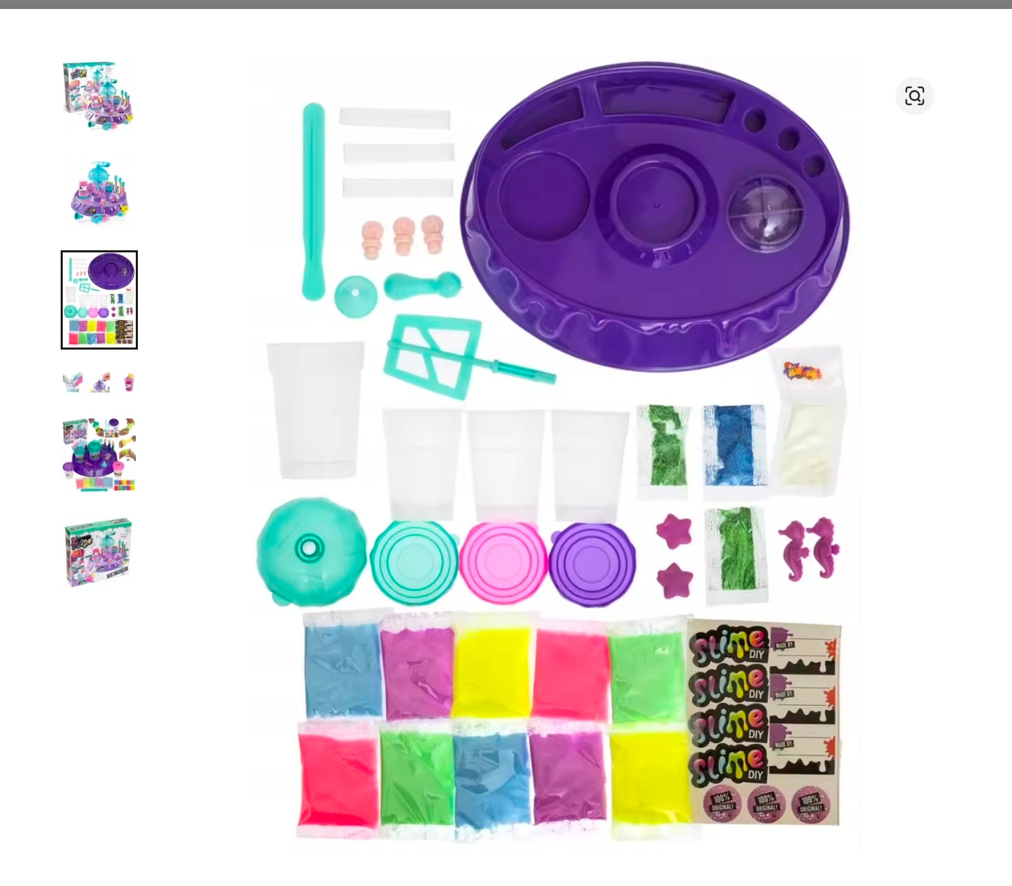 ZESTAW SLIMY SLIME DIY FABRYKA MIKSER DO ROBIENIA GLUTÓW DLA DZIECI