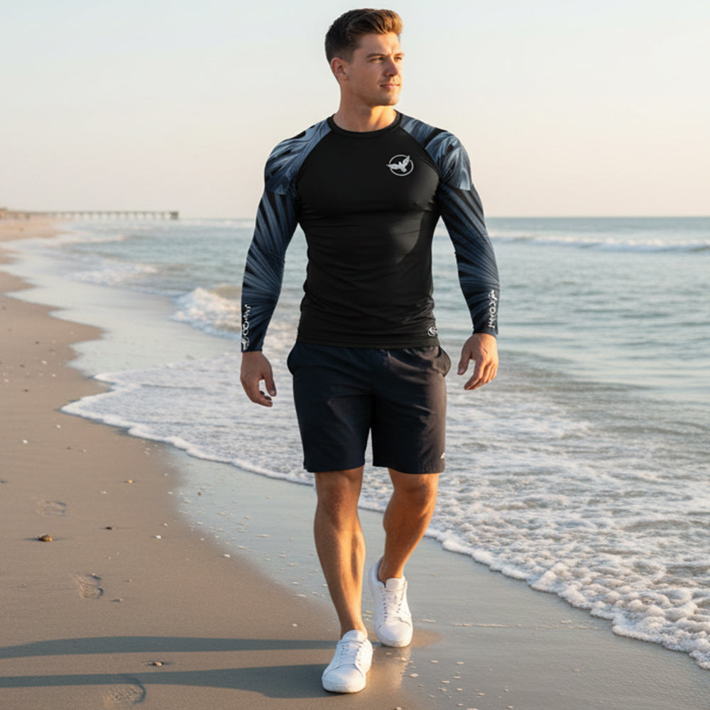 Find Your Coast® Palm Sleeve Rash Guard UPF 50+