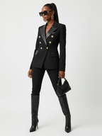 Women's Military Blazer MIDTOWN ECO COUTURE BYMANYC ® New York