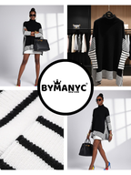 Women's Eco KNITWEAR CARNEGIE NYFW New Collection BYMANYC ® New York