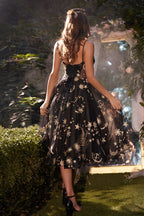 Constellation Corset Tulle A-Line Cocktail