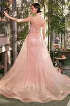Tulle Daisy Overskirt Gown
