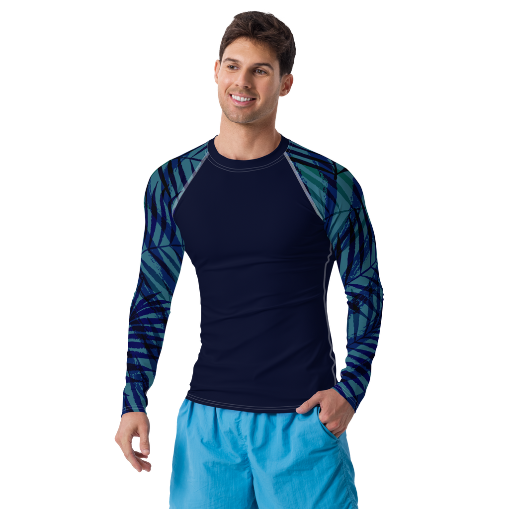 Find Your Coast® Tropical Sleeve Rash Guard UPF 50+