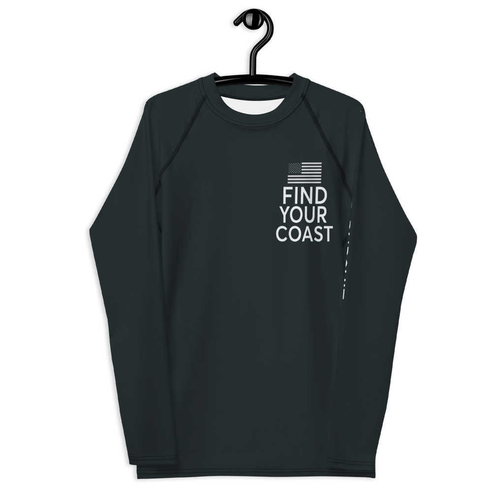 Find Your Coast® Dedicated Pursuit Rash Guard UPF 50+
