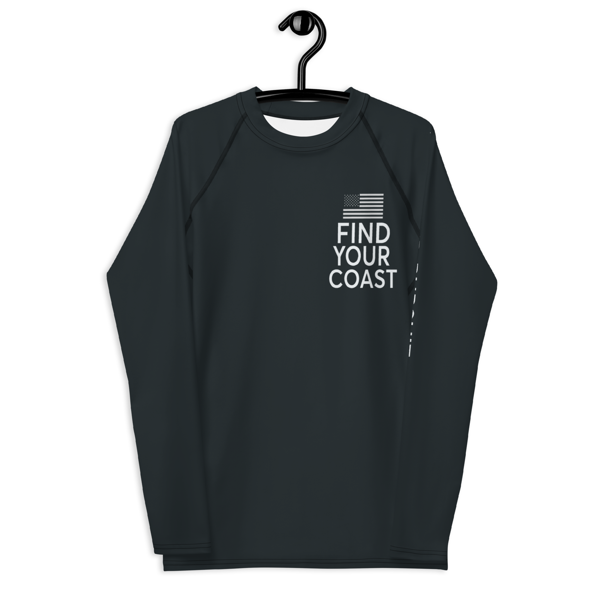 Find Your Coast® Dedicated Pursuit Rash Guard UPF 50+