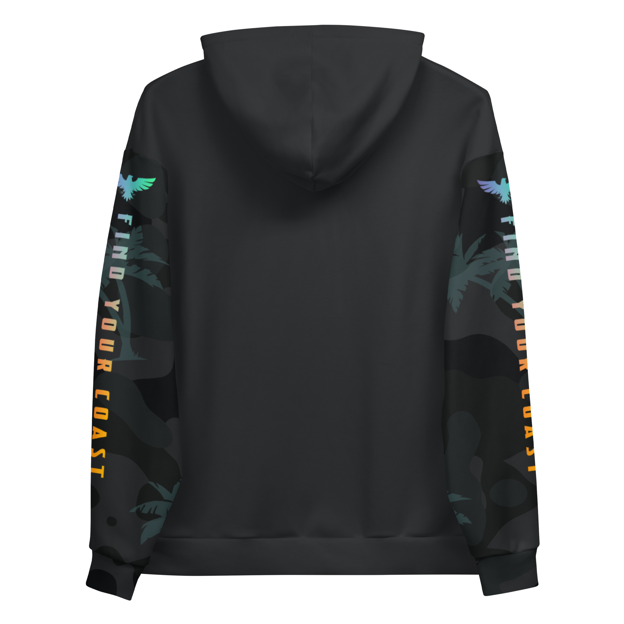 Find Your Coast® Palm Sleeve Recycled Hoodie