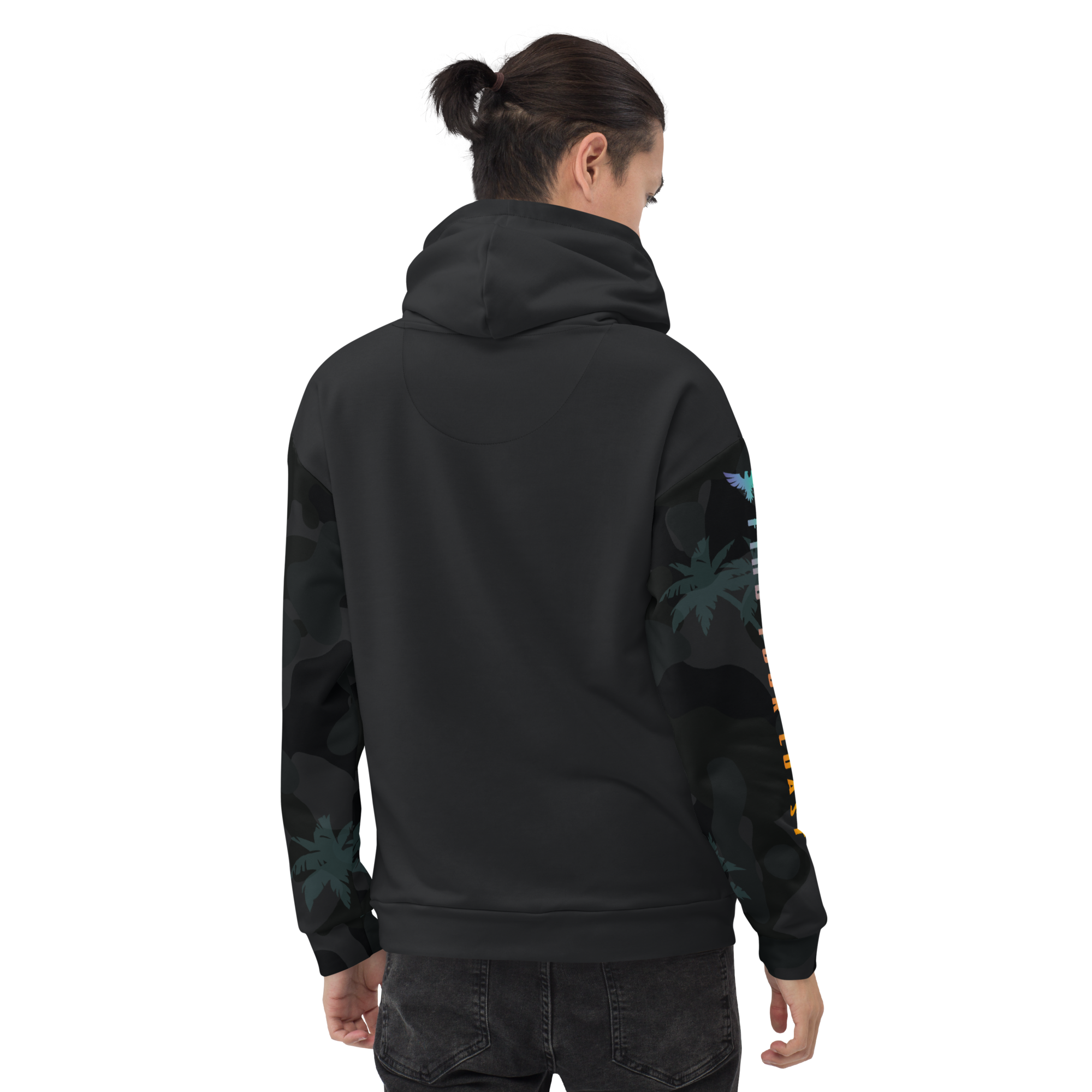 Find Your Coast® Palm Sleeve Recycled Hoodie