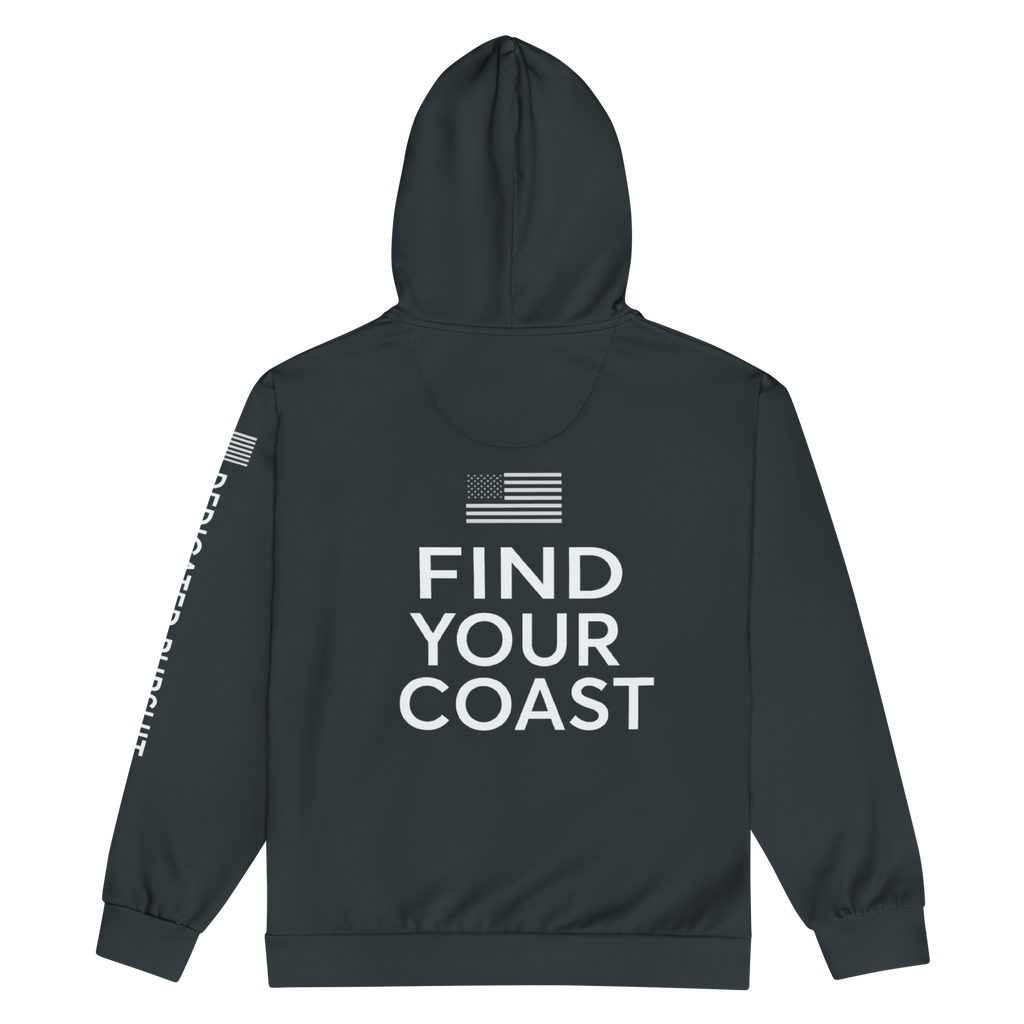 Men's Coastal Quest Dedicated Pursuit Zip Up Hoodie