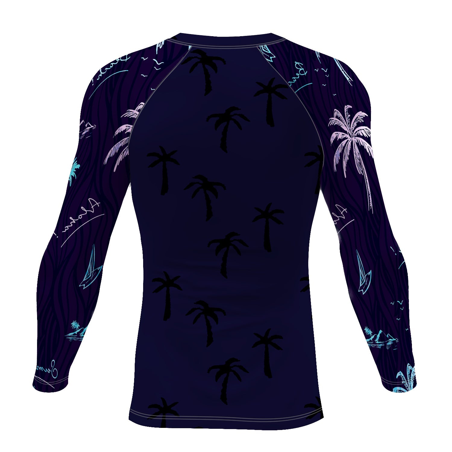 Find Your Coast® Aloha Adventure Rash Guard UPF 50+