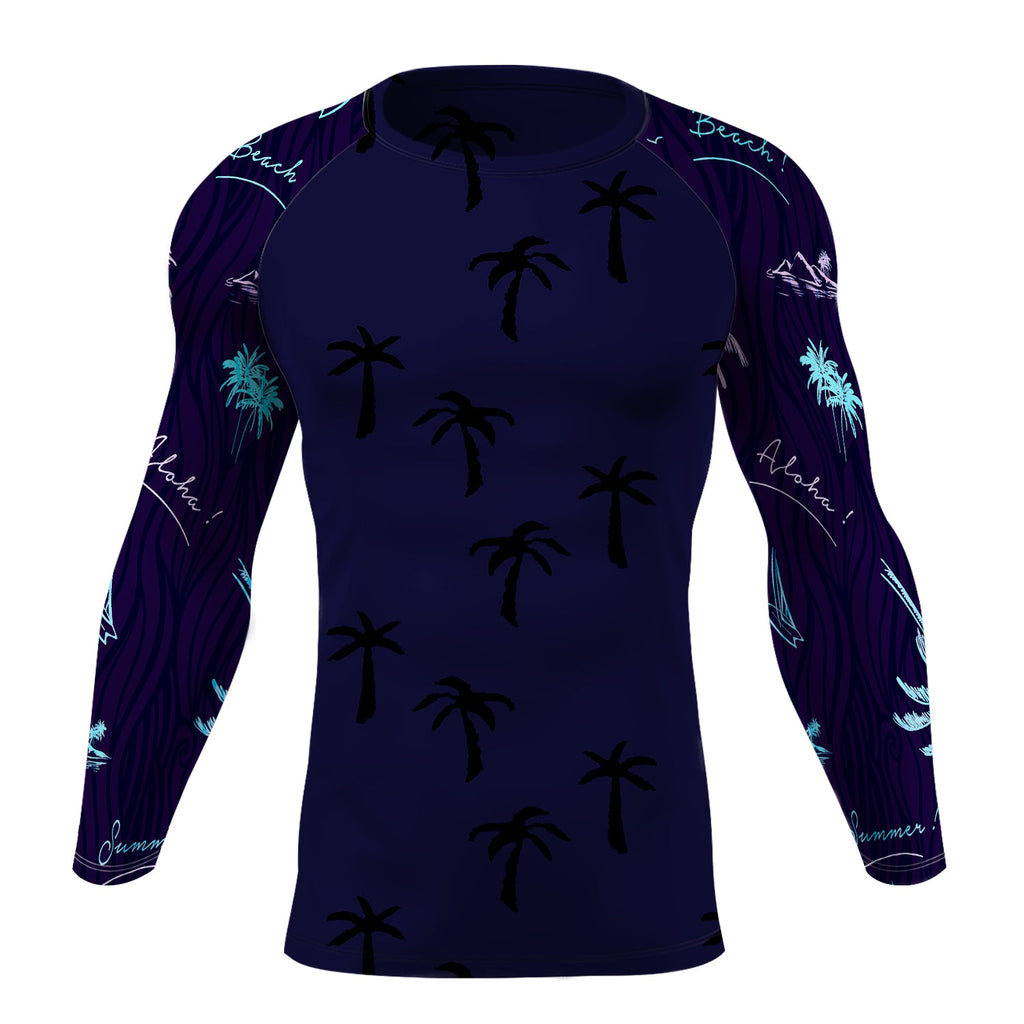 Find Your Coast® Aloha Adventure Rash Guard UPF 50+