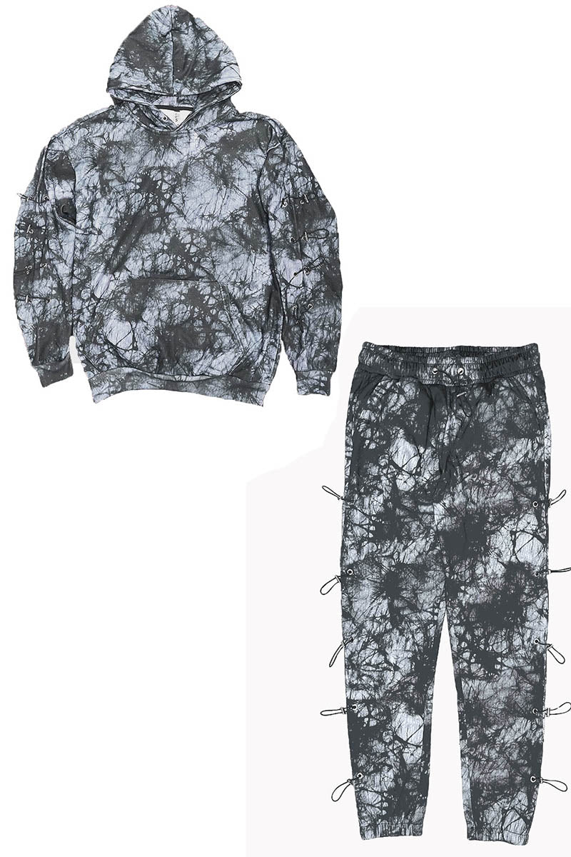 Toggle Dye Hoodie Set-5