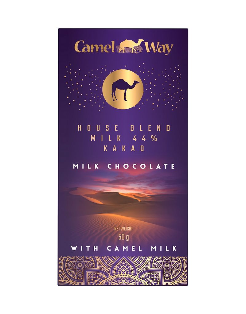 Handmade Camel Milk Chocolate | 44% Cocoa