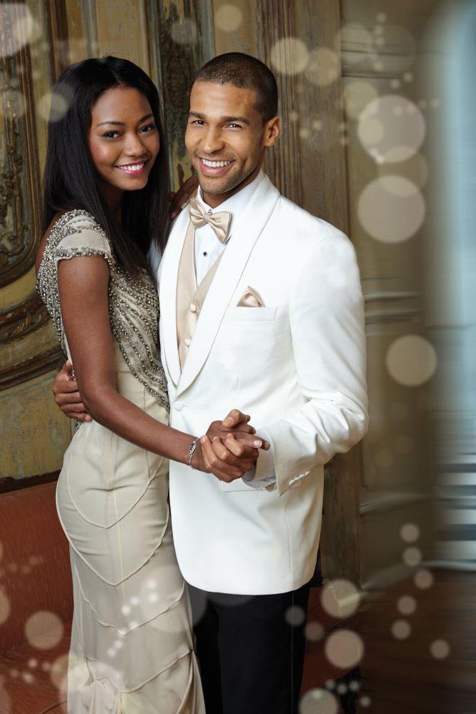 "Brentwood" Ivory Dinner Jacket-4