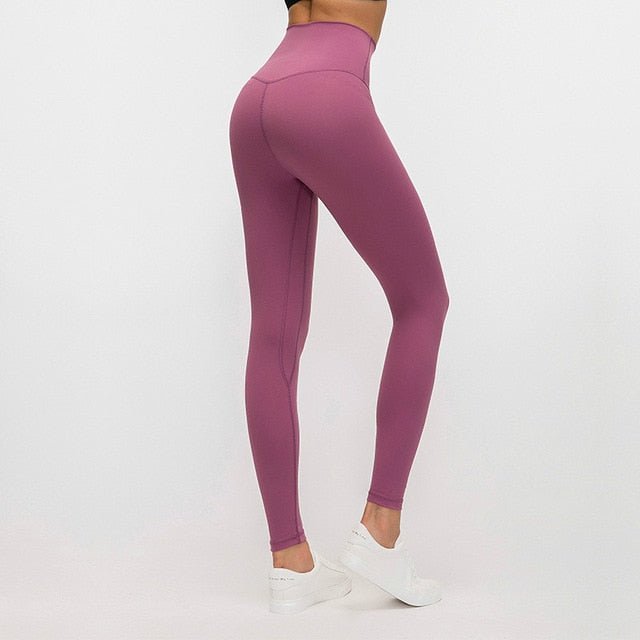 Classical 2.0Versions Soft Naked-Feel Athletic Fitness Leggings Women Stretchy High Waist Gym Sport Tights Yoga Pants lulu-8