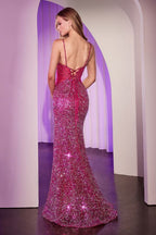 Fitted Sequin Dress