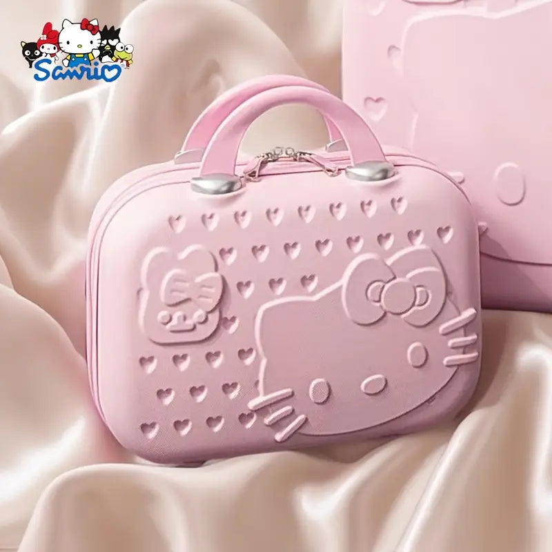 Różowa Kosmetyczka na Zamek 35.56 cm Hello Kitty