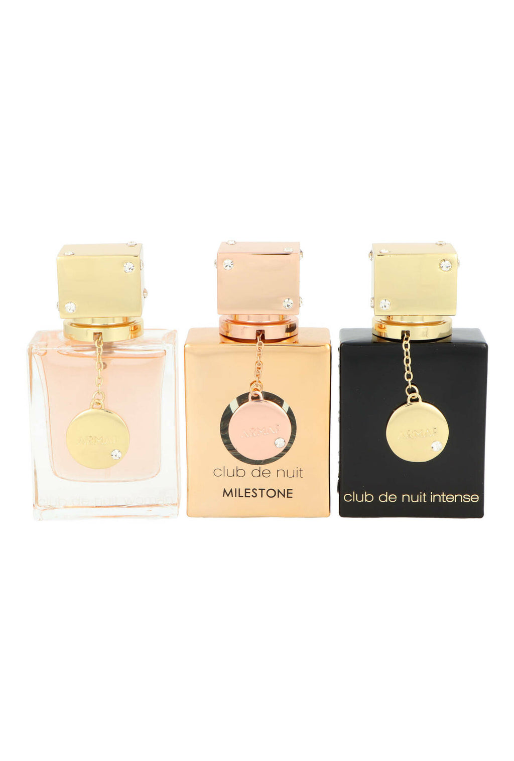 Zestaw Armaf Club de Nuit Black Edp 3x30ml:Women + Milestone +Intense Woman
