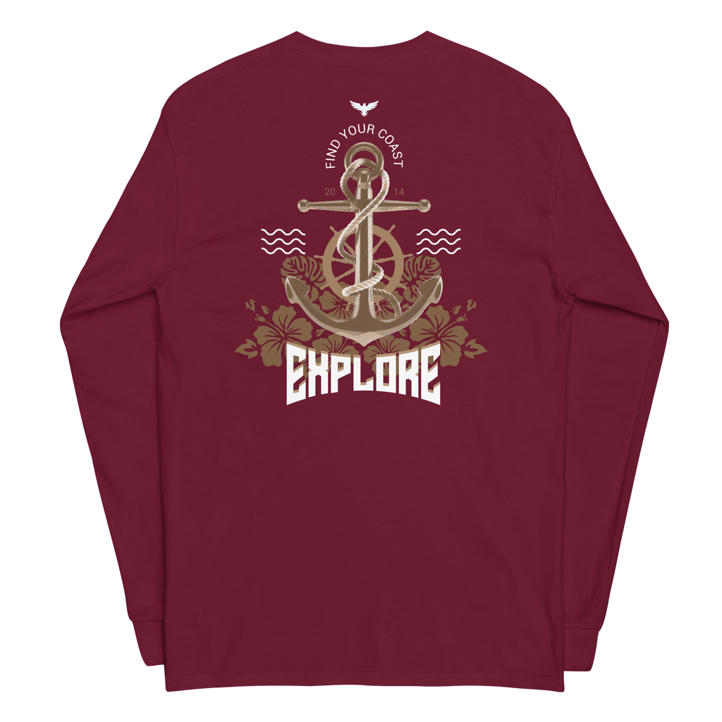 Find Your Coast® Explore All-Season Essential Long Sleeve Tees