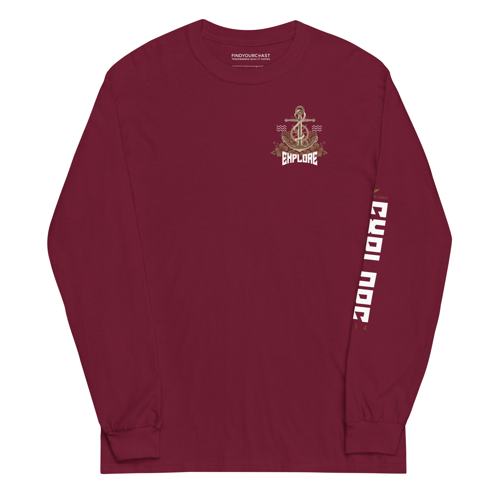 Find Your Coast® Explore All-Season Essential Long Sleeve Tees