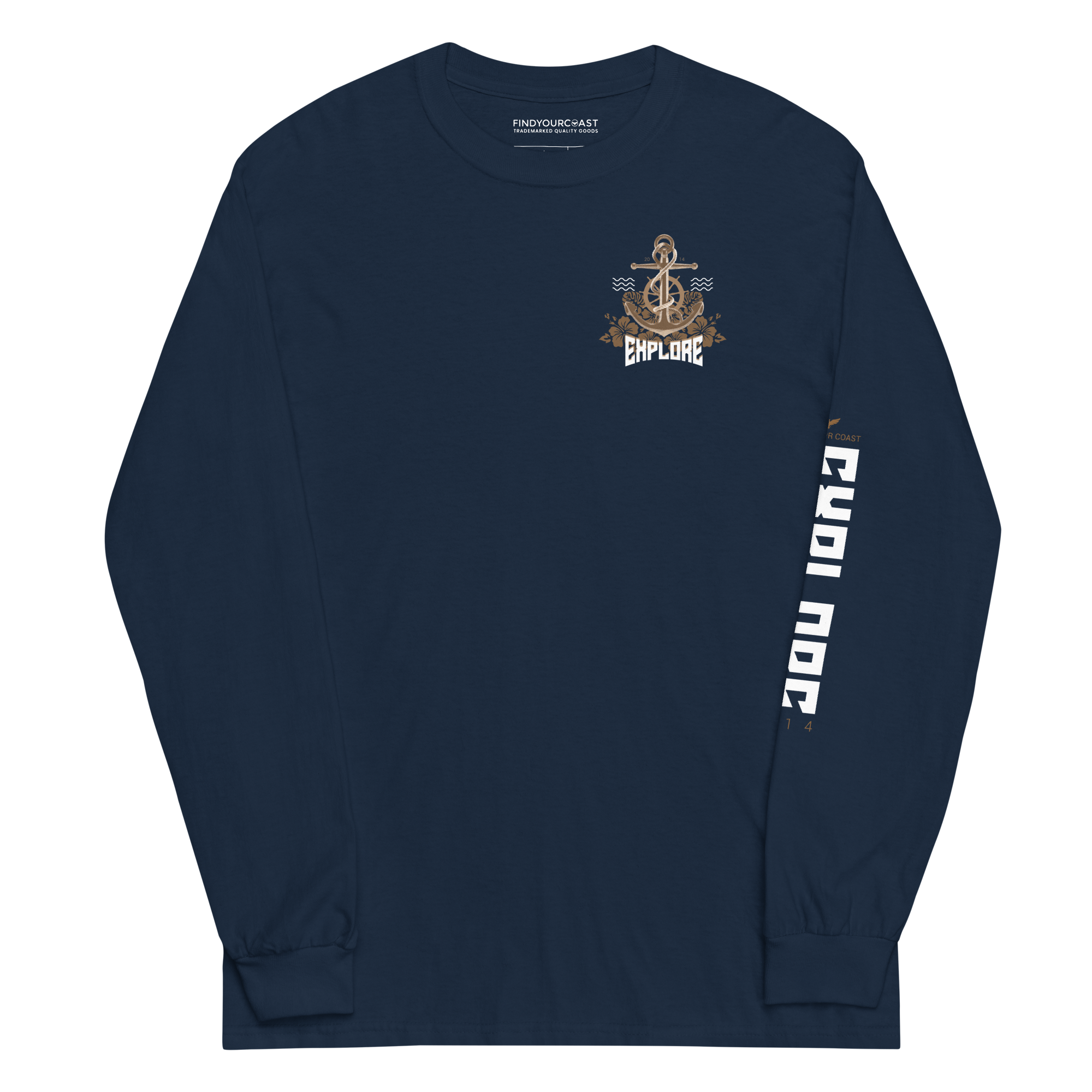 Find Your Coast® Explore All-Season Essential Long Sleeve Tees