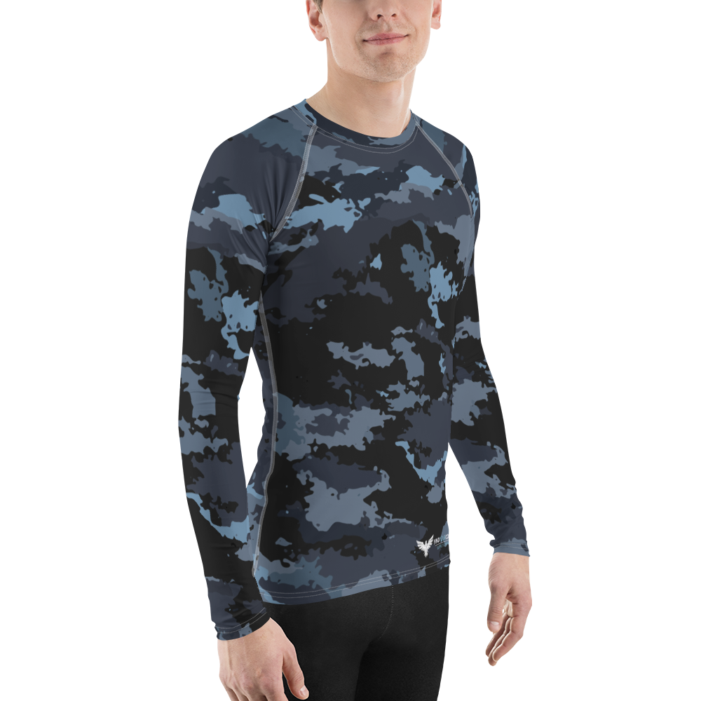 Find Your Coast® Coast Camo Rash Guard UPF 50+ W/Back Logo