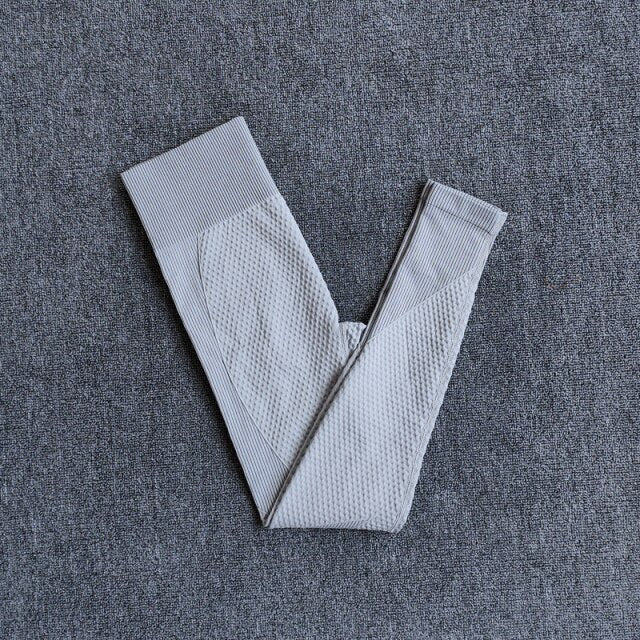 High Waist Fitness Gym Leggings Women Seamless Push Up Energy Tights Workout Running Activewear Tummy Control Yoga Pants