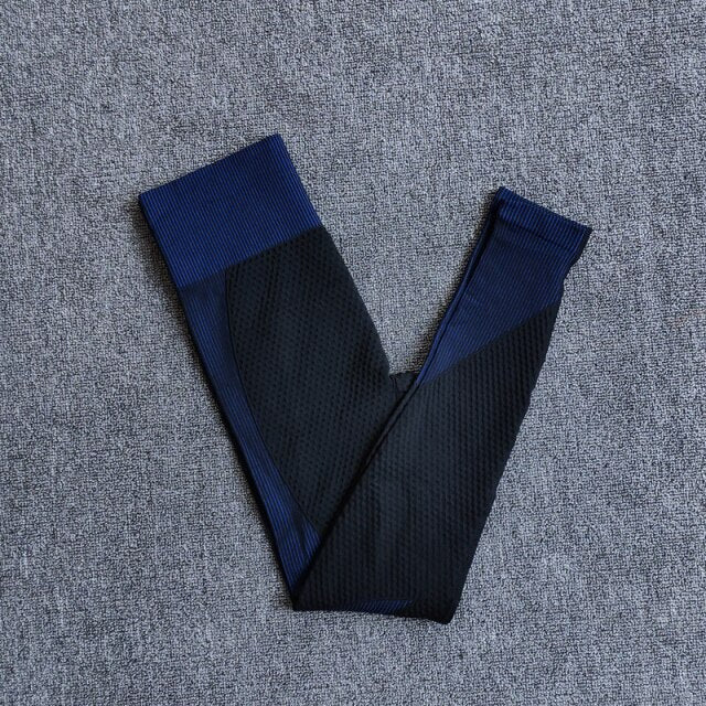 High Waist Fitness Gym Leggings Women Seamless Push Up Energy Tights Workout Running Activewear Tummy Control Yoga Pants