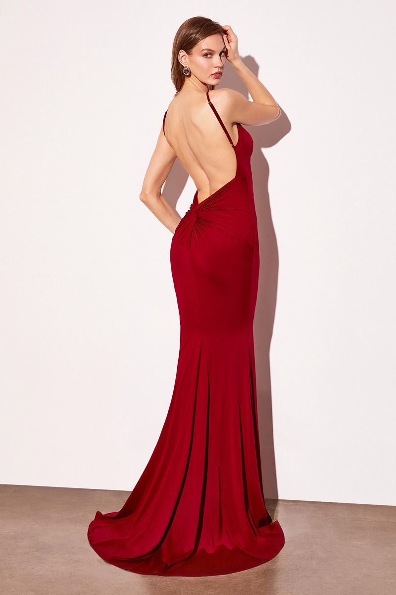 Mermaid Dress With Spaghetti Straps
